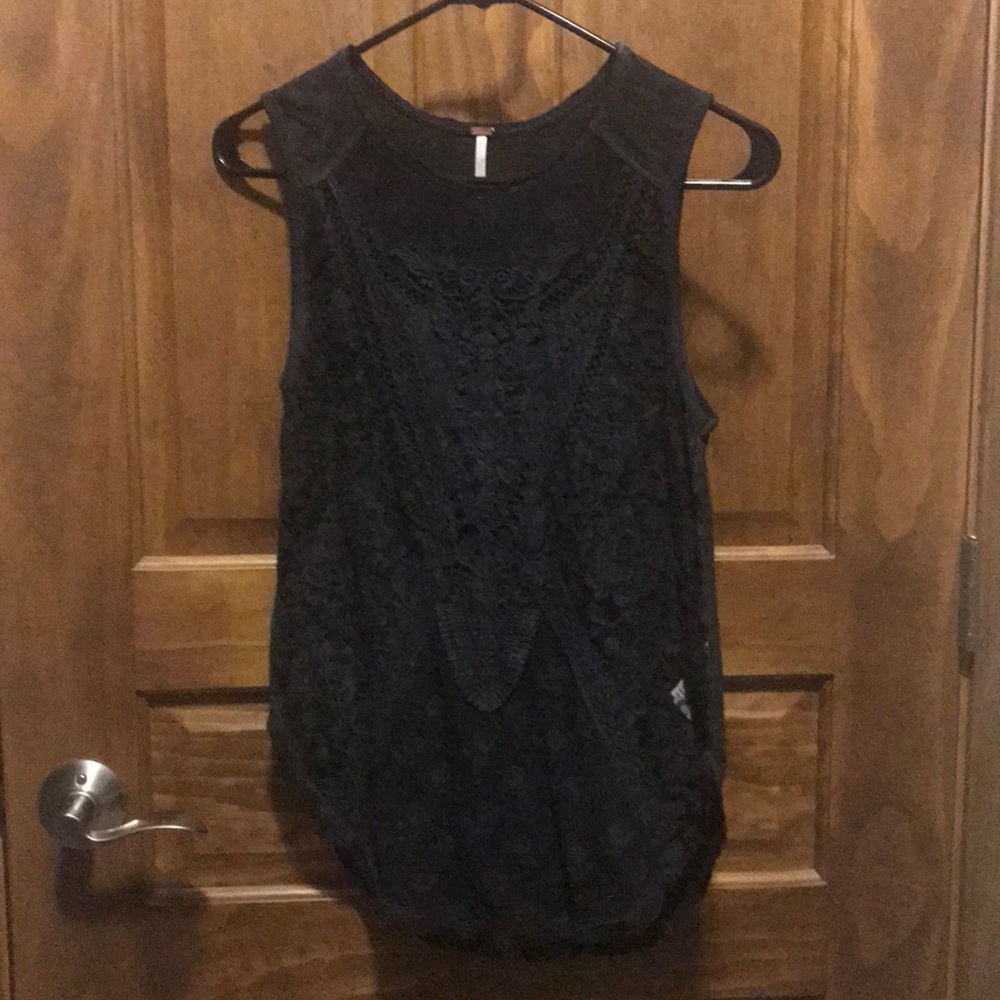 Free People Sheer Tank Top. Size XS